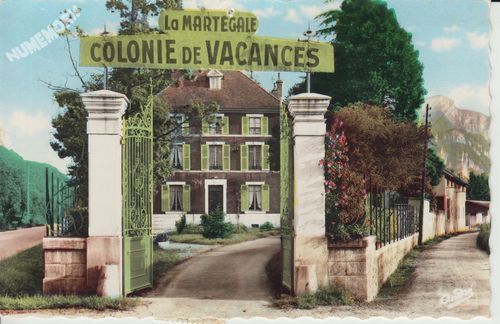 6082 la Buisse (Is&egrave;re) colonie de vacances "la mart&eacute;gale"