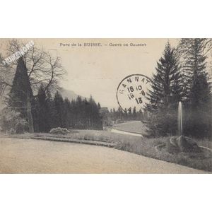 parc de la Buisse comte de Galbert