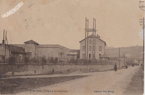 la Buisse l'usine de soierie