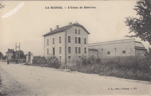 JG 177 le Buisse l'usine de soieries