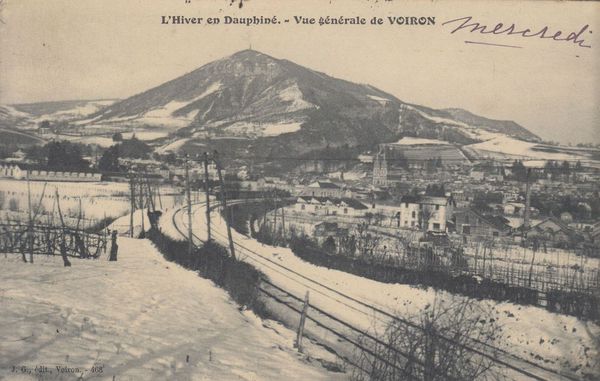 563 JG468 vuegen  l'hiver en Dauphin&eacute; ADGB