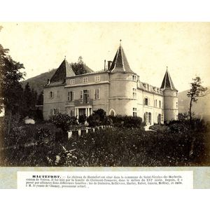 Saint Nicolas de Macherin Ch&acirc;teau de Hautefort