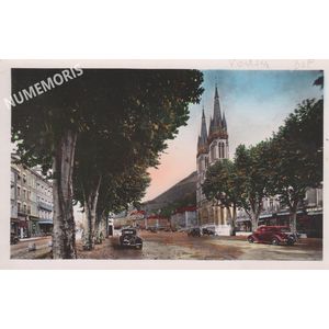 voiron Crs Senozan et &eacute;glise St Bruno 1960 recto