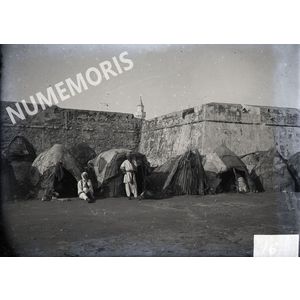 Afrique du Nord camp Touareg