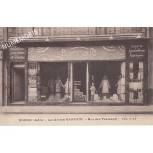 Voiron la maison BARRAUD rue des Terreaux