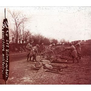 PV 457 Villard au Bois au cimetiere militaire BBC