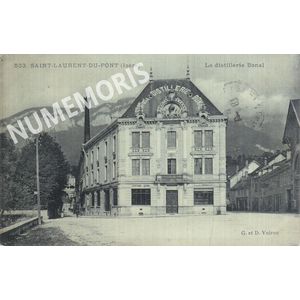 St Laurent du Pont distillerie Bonal  1916