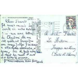 St Nicolas multicartes verso
