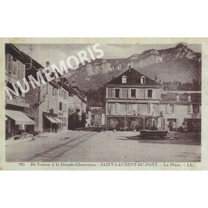 St Laurent du Pont  la place