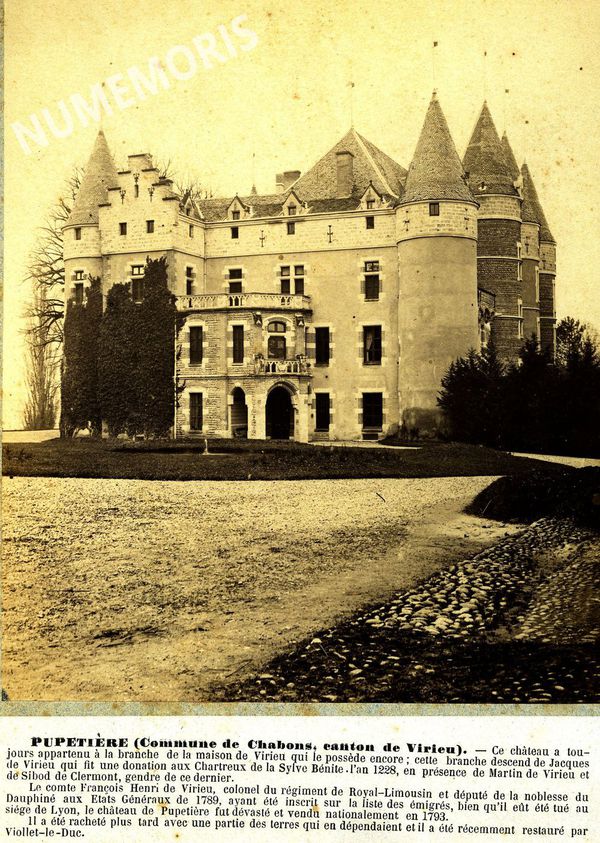 ch&acirc;teau de Pupetie?re