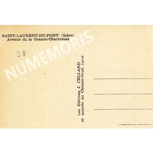 St Laurent du Pont verso