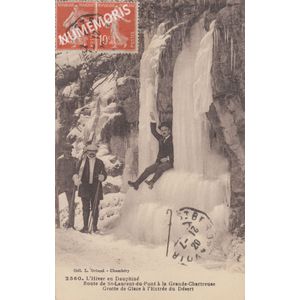 Rte de la Grande Chartreuse Grotte de glace desert