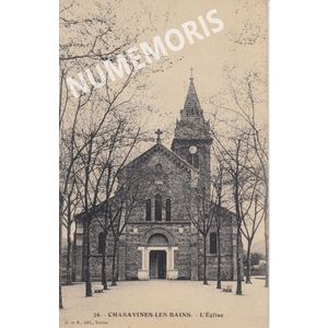 082 eglise facade GD 74 1926 JMMP