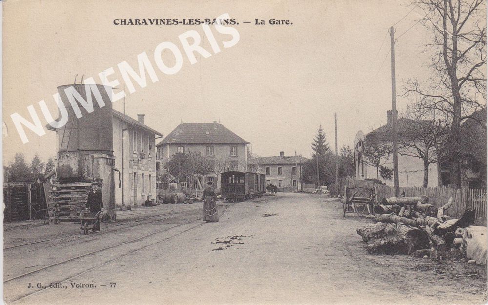 Charavines la gare
