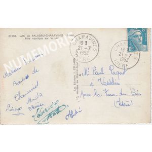 082 lac fete nautique 21308 cellard color 1952 v JMMP