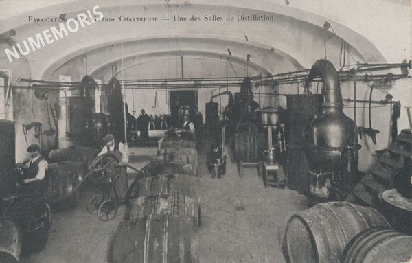 Grande Chartreuse Fourvoirie salle de fabrication