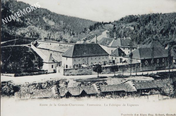 Grande Chartreuse Fourvoirie fabrique de liqueur
