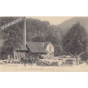 Saint Laurent du pont - la scierie