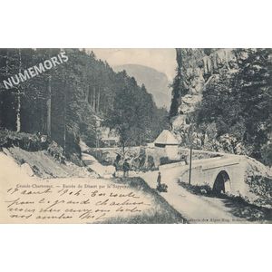 Grande Chartreuse Entr&eacute;e du D&eacute;sert par le Sappey en 1904