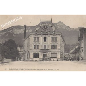 Saint Laurent du Pont- distillerie BONAL