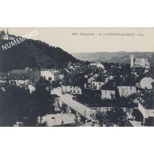 Saint Laurent du Pont- Vue g&eacute;n&eacute;rale