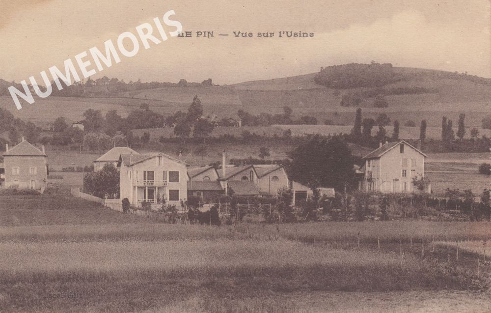 Le Pin usines et m&eacute;tiers