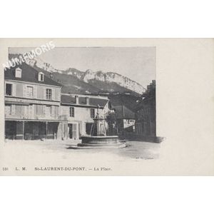 Saint Laurent du Pont - La Place