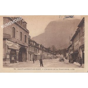 Saint Laurent du Pont - avenue de la Chartreuse