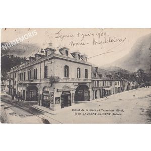Saint Laurent du Pont- H&ocirc;tel de la Gare et Terminus h&ocirc;tel