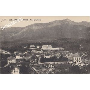 Saint Laurent du pont- Vue g&eacute;n&eacute;rale