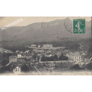 Saint Laurent du Pont- vue g&eacute;n&eacute;rale