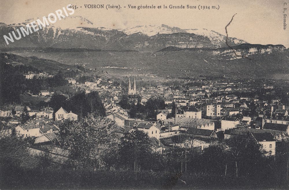 Voiron cartes postales