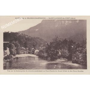 Saint Laurent du Pont- vue sur le Guiers