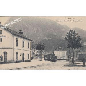 Saint Laurent du Pont- gare du Revol