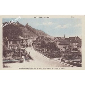 Saint Laurent du Pont- Pont sur le Guiers et colline St Bruno