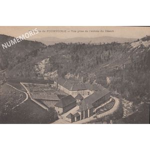 Grande Chartreuse- Fourvoirie distillerie vueDesert recto