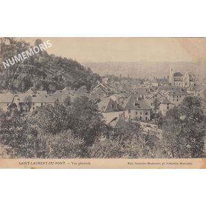 Saint Laurent du Pont- Vue g&eacute;n&eacute;rale