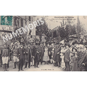 calvacade de Voiron-char de St Bruno-1920