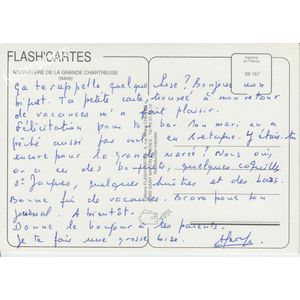 grandeChartreuse 38 167 flashcartes AMM v
