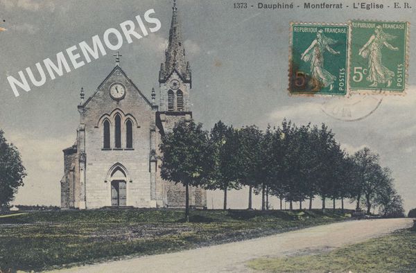 256 eglise 1373 ER color 1918 JMMP