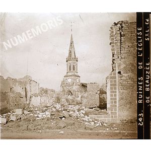 PV 243 14 18 beauze ruines LAR