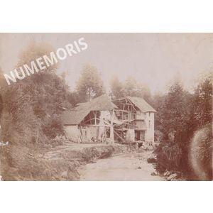 inondations 5 juin 1897 moulin Bourne &agrave; St Etienne de Crossey