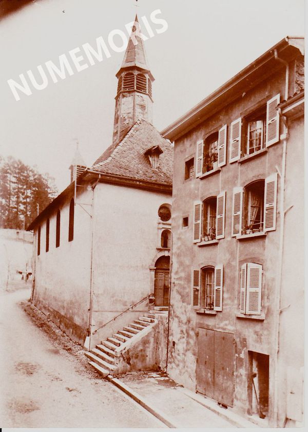 chapelle des Pénitents démolie en 1908