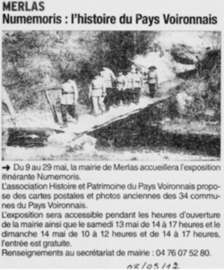 Numemoris : l'histoire du Pays Voironnais