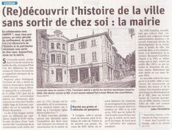 Ancienne Mairie de Voiron en 1790
